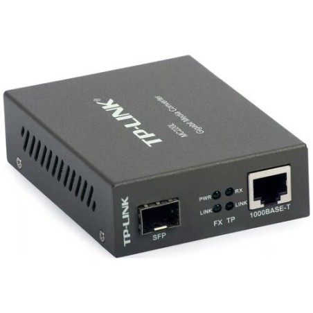 TP-Link MC220L Gigabit Ethernet Fiber Media Converter - High-Speed Network Solution for Seamless Connectivity